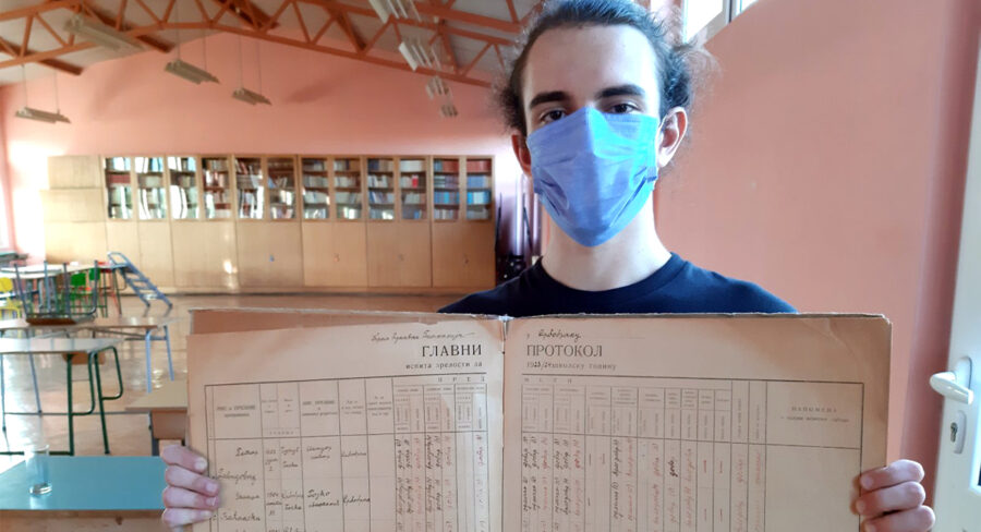 istorijski nalaz u srbobranskoj gimnaziji