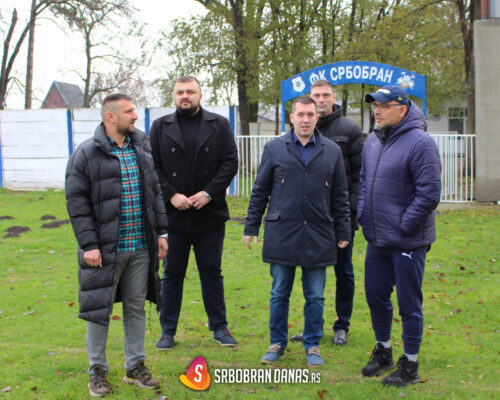 Branislav Nedimović posetio FK Srbobran