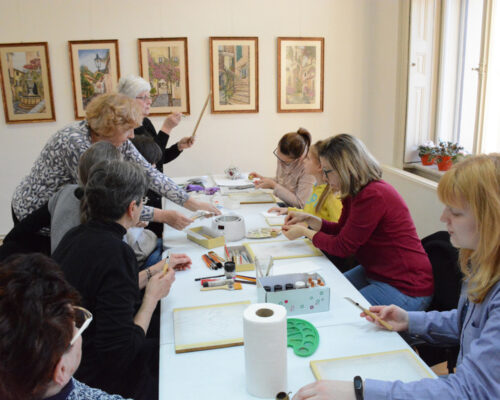 Srbobranke ovladale BATIK tehnikom