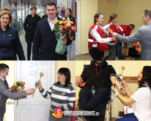 Cvet za humanost na Dan žena