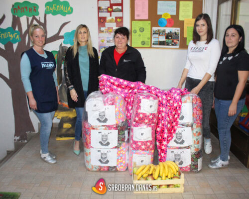 “Ruka spasa” darivala Predškolsku ustanovu