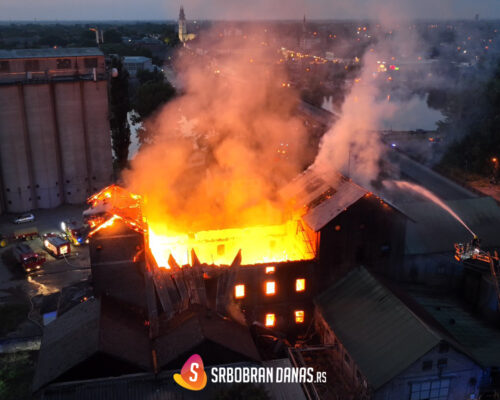 Saopštenje štaba za vanredne situacije povodom požara