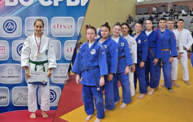 Nevena Pesic prvakinja Srbije a juniori dzudo prvaci Vojvodine