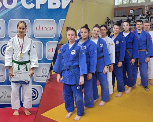 Nevena Pesic prvakinja Srbije a juniori dzudo prvaci Vojvodine